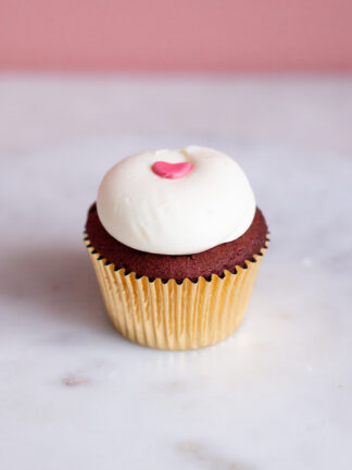red velvet kuppikakku